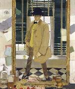 Sir William Orpen The Poet oil on canvas
